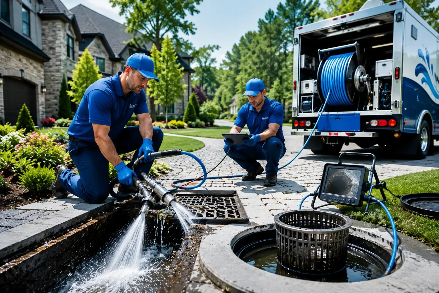 Local outdoor drain cleaning professionals in La Prairie, IL